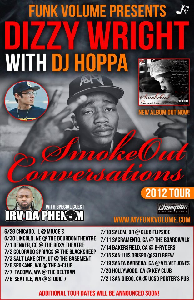 Dizzy Wright’s “SmokeOut Conversations” 2012 Tour – Chicago ...