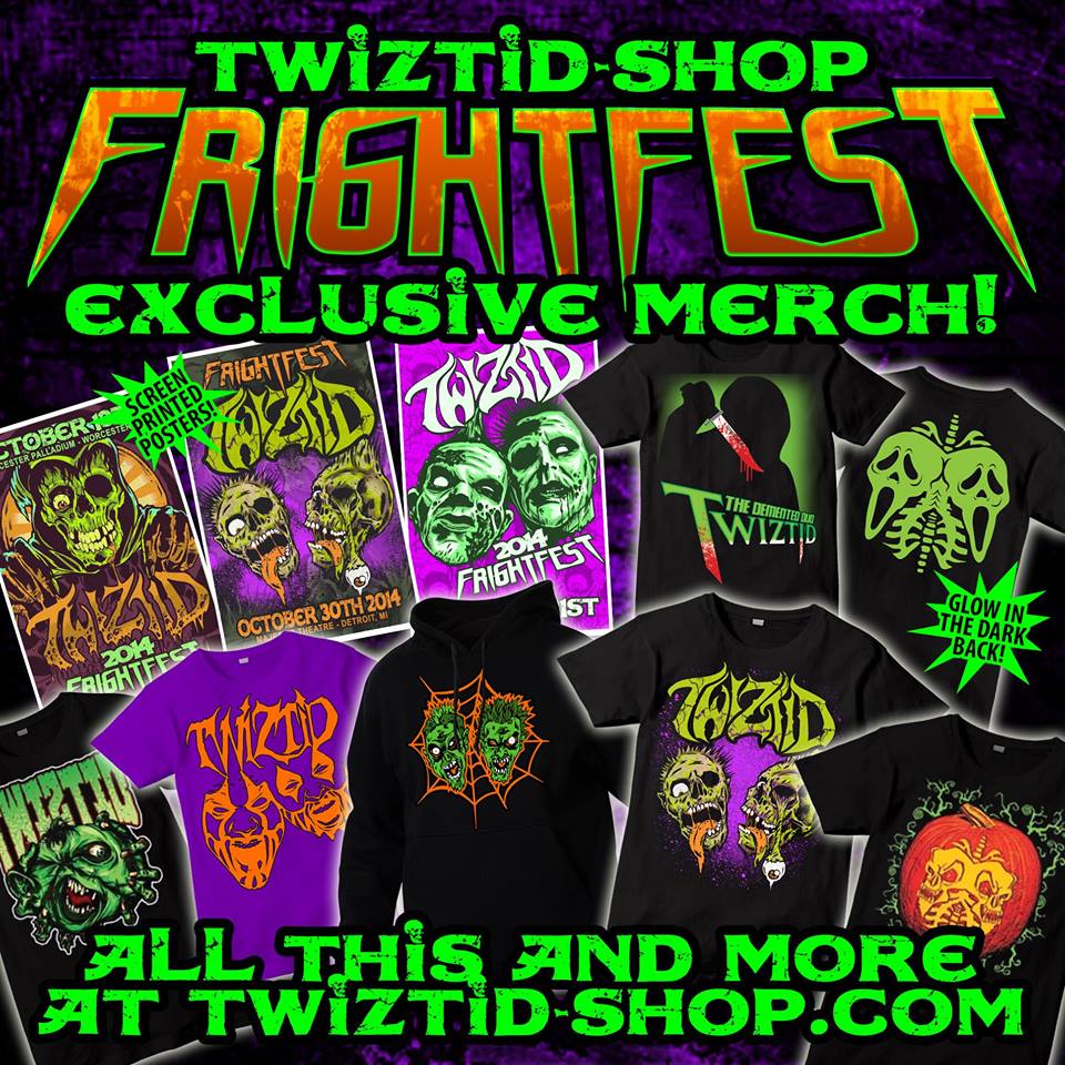 Adds Fright Fest Merch! Faygoluvers