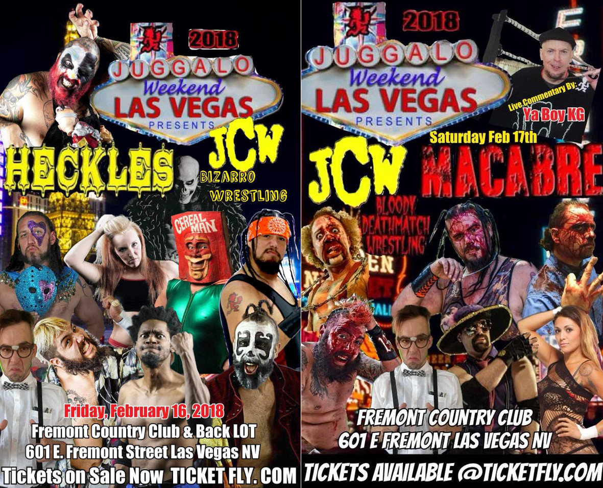 JCW Details for Juggalo Weekend! Faygoluvers