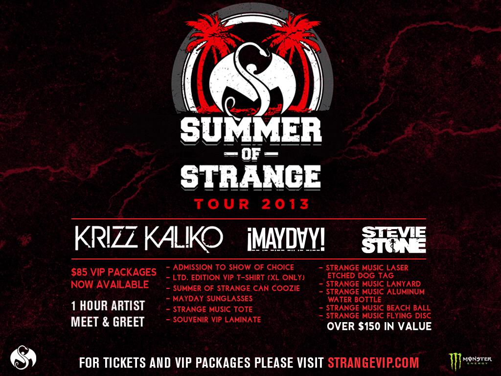 Strange Music Announces “Summer Of Strange” Tour Faygoluvers
