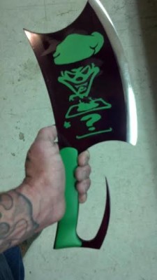 Riddle Box Hatchet.