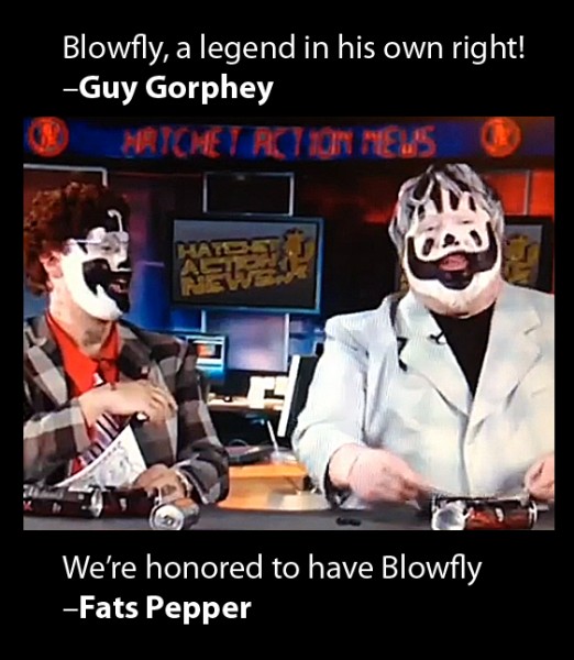 ICP's Shaggy 2 Dope as Guy Gorphey and Violent J as Fats Pepper