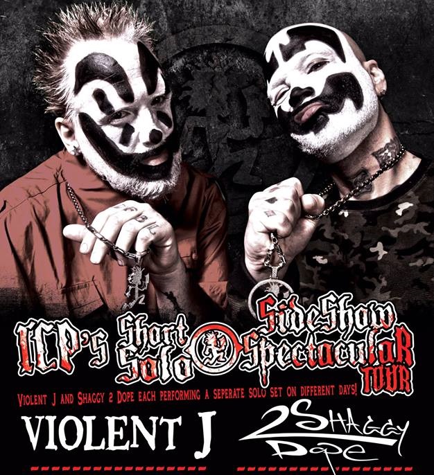 Violent J and Shaggy 2 Dope Kick Off “Short Solo Sideshow Spectacular